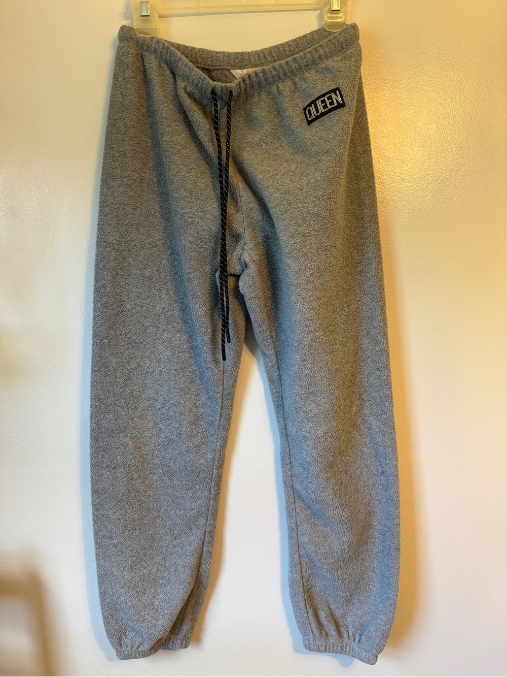 No Boundaries Gray Fleece Pants- Soft Cozy Layer